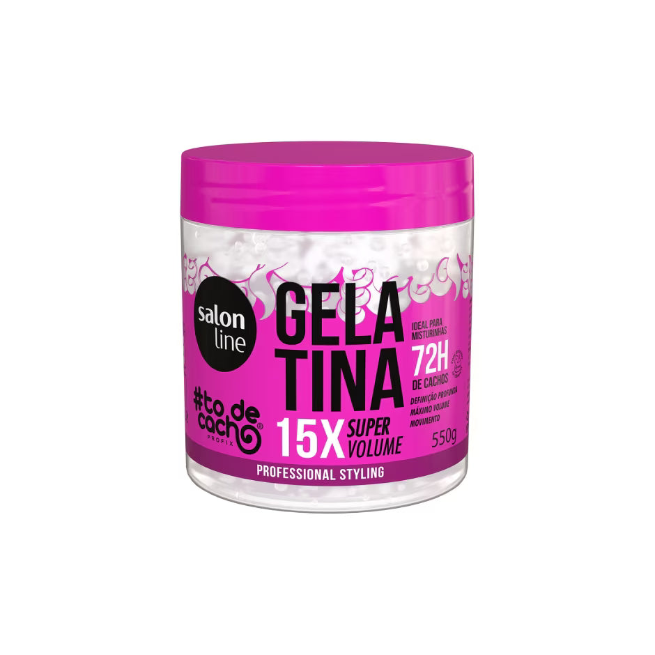 Salon Line Gelatina Capilar #todecacho: Super Volume (550g)